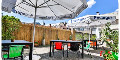 Monteurwohnung - Muggensturm Gaggenau - Terrasse - Gästehaus und Monteurzimmer Karlsruhe