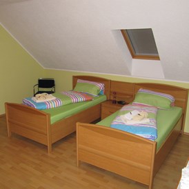 Monteurzimmer: Obergeschoß Schlafzimmer 3 - Ferienhaus 