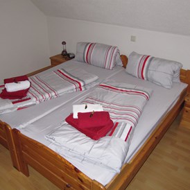 Monteurzimmer: Obergeschoß Schlafzimmer 2 - Ferienhaus 