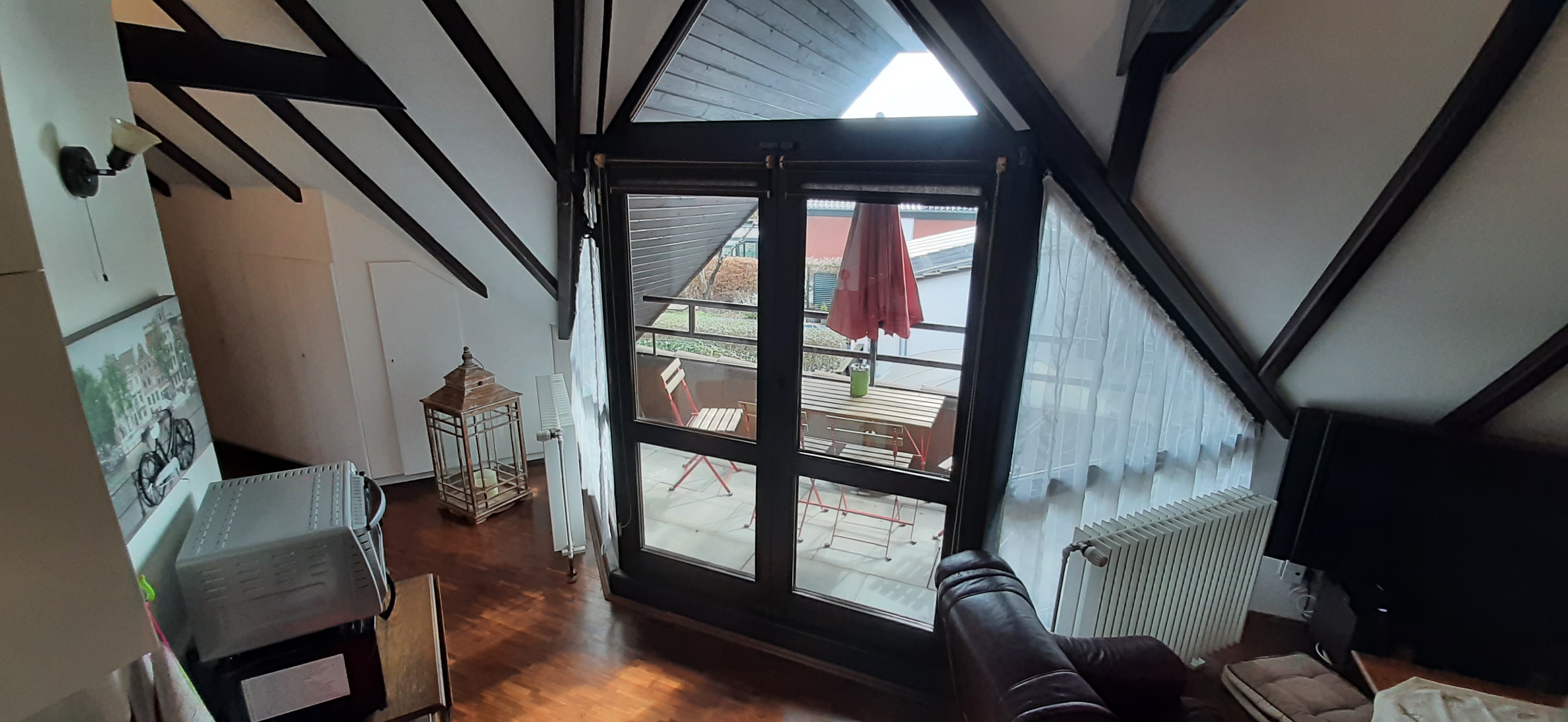 Monteurzimmer: Balkon erste Wohnung - Monteurzimmer Meckenheim