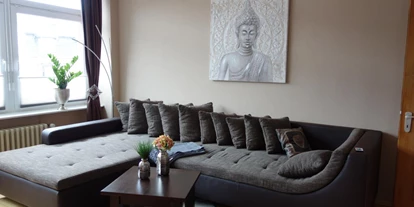Monteurwohnung - Uslar - Wohnzimmer - Ferienwohnung 110 qm, Monteurzimmer Uslar im Solling Niedersachsen