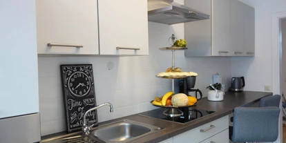 Monteurwohnung - Uslar - Küche mit Sitzgelegenheiten - Ferienwohnung 110 qm, Monteurzimmer Uslar im Solling Niedersachsen
