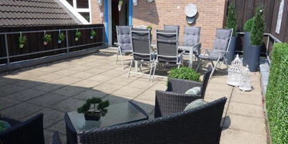 Monteurwohnung - Uslar - Dachterrasse zum entspannen - Ferienwohnung 110 qm, Monteurzimmer Uslar im Solling Niedersachsen
