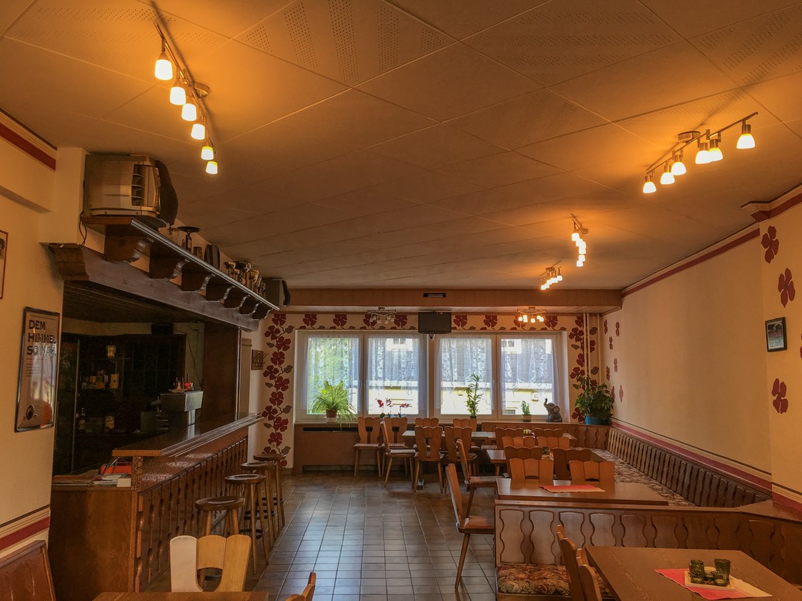 Monteurzimmer: Restaurant für Frühstück und Abendessen - Unterkunft 5km von Kastellaun