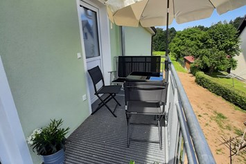 Monteurzimmer: Wohnung 5 kleiner Balkon,
Aufenthalt im Garten möglich - Gästehaus Buberl