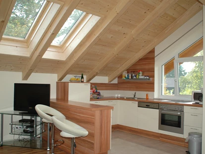 Monteurwohnung - Art der Unterkunft: Apartment - Österreich - Vollausgestattete Küchen der Monteurunterkunft in Neumarkt am Wallersee - Villa-Wallersee