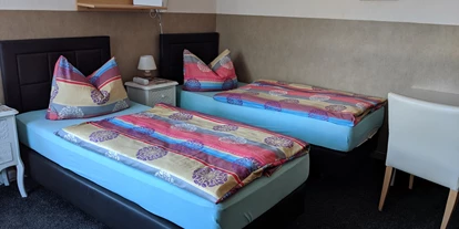 Monteurwohnung - Badezimmer: eigenes Bad - Münsterland - Eines unserer Doppelzimmer W1 - Gästehaus Wadersloh - Geist