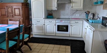 Monteurwohnung - Badezimmer: eigenes Bad - Münsterland - Küche W1 - Gästehaus Wadersloh - Geist