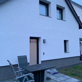 Monteurzimmer: Terrasse - Gästehaus Vordorf
