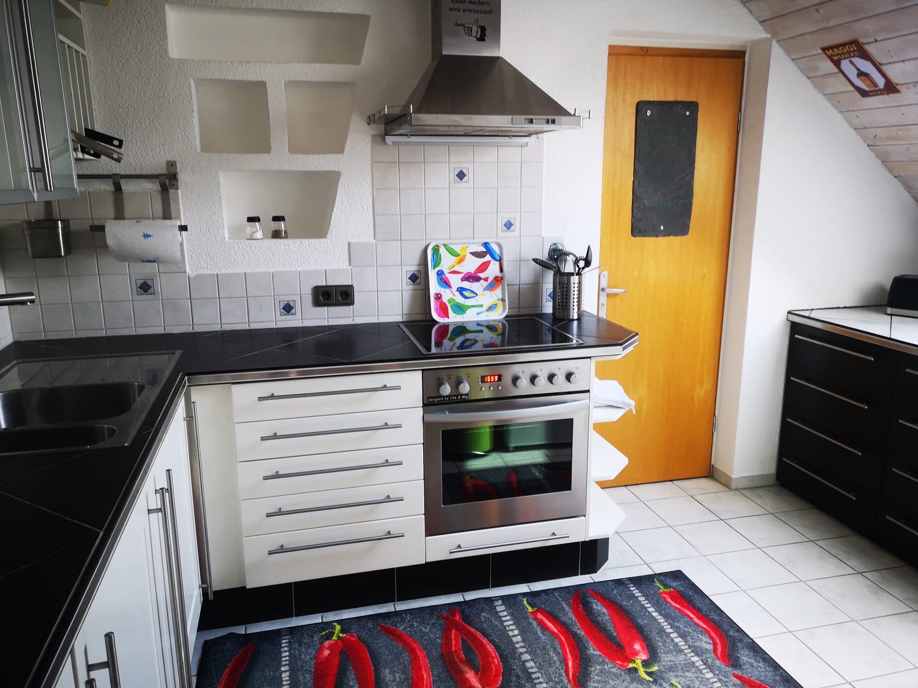 Monteurwohnung - Kaffeemaschine - Vogtland - Küche - Chucks Home