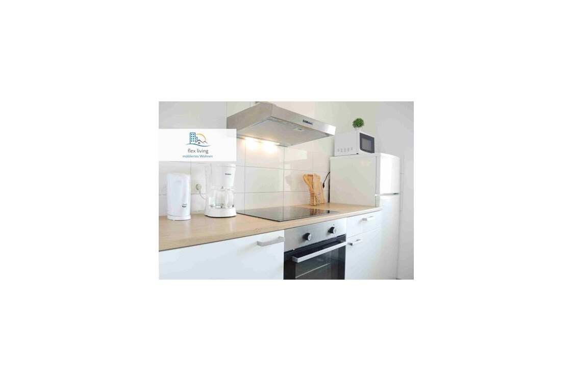 Monteurzimmer: Beispielbild Küche - flex living - Monteurwohnungen in Stralsund (DEU|EN|PL|HU)