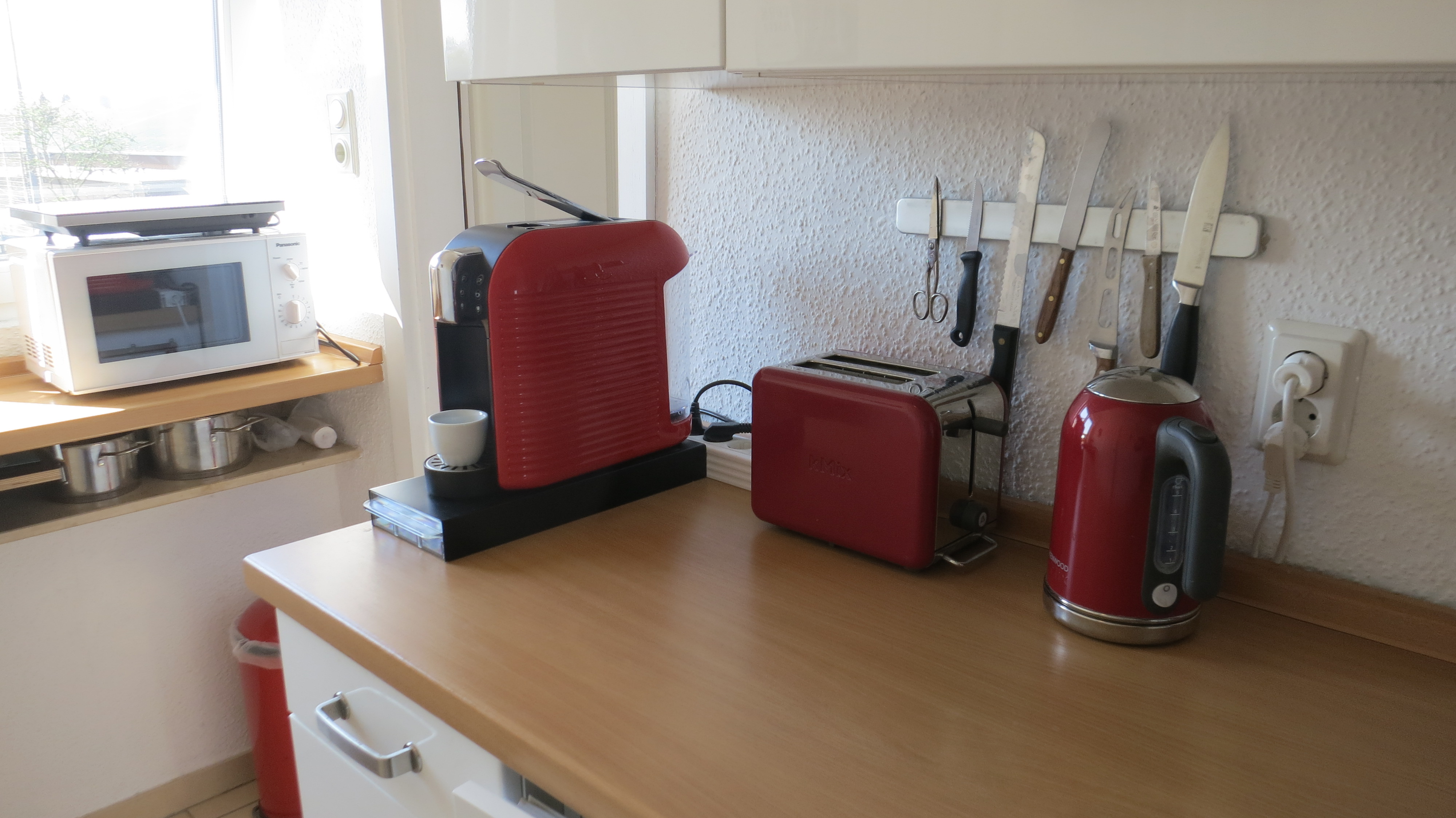 Monteurzimmer: Küchengeräte - Düssel-Wohnung