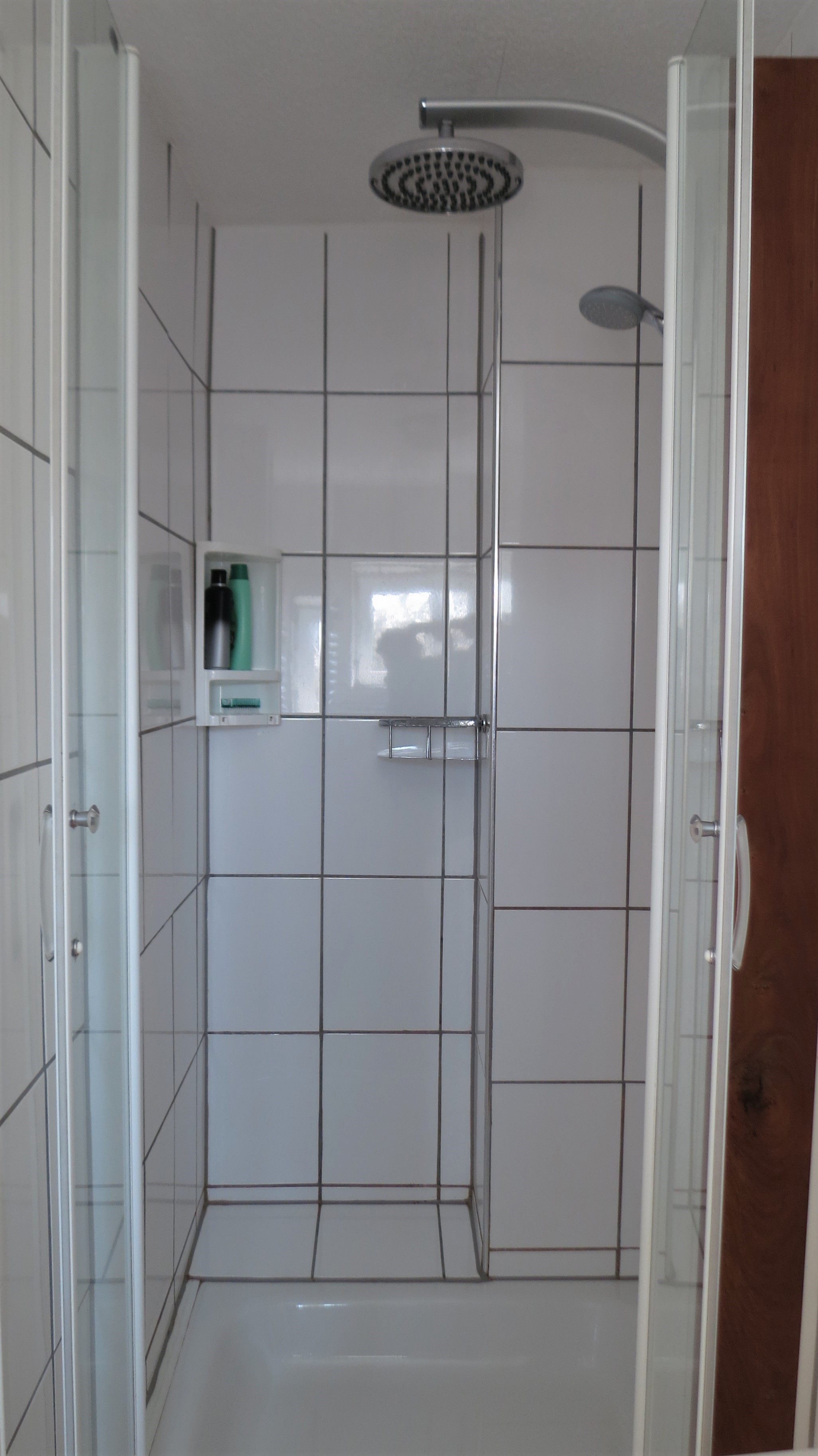 Monteurzimmer: Dusche - Düssel-Wohnung