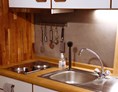 Monteurzimmer: Küchenzeile - Talwohnungen (🏠 3 Wohnungen für je max 3Personen)