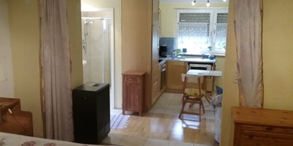 Monteurwohnung - Kühlschrank - Bous - Appartements Huffer