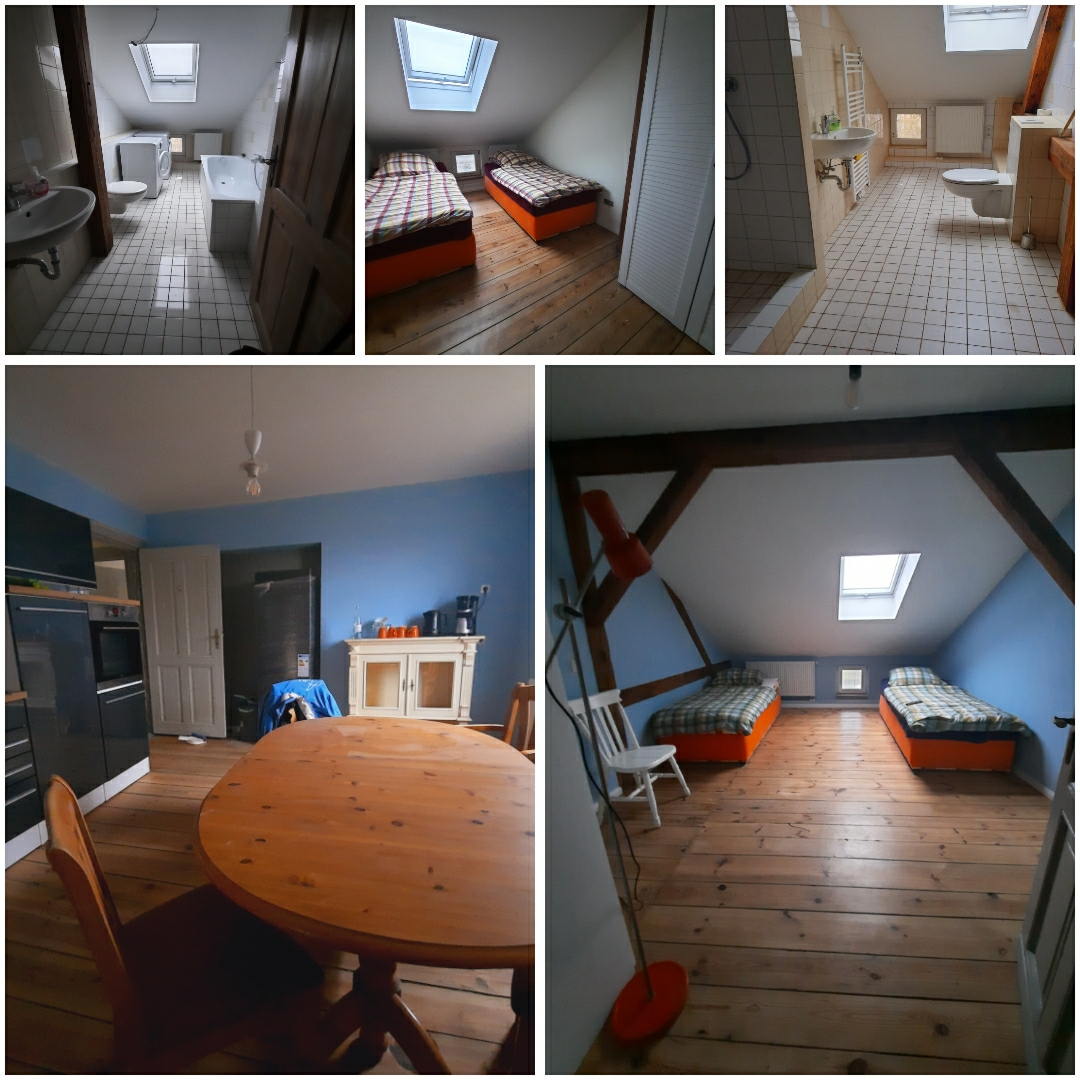 Monteurwohnung - Badezimmer: Gemeinschaftsbad - Berlin-Umland - Hochwertige Monteurwohnungen in 15366 Hoppegarten 