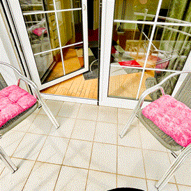 Monteurzimmer: Balkon - Apartment/Zimmer Haus Dragl bei Augsburg