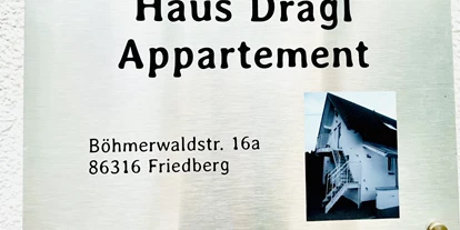 Monteurwohnung - Friedberg (Landkreis Aichach-Friedberg) - Apartment/Zimmer Haus Dragl bei Augsburg
