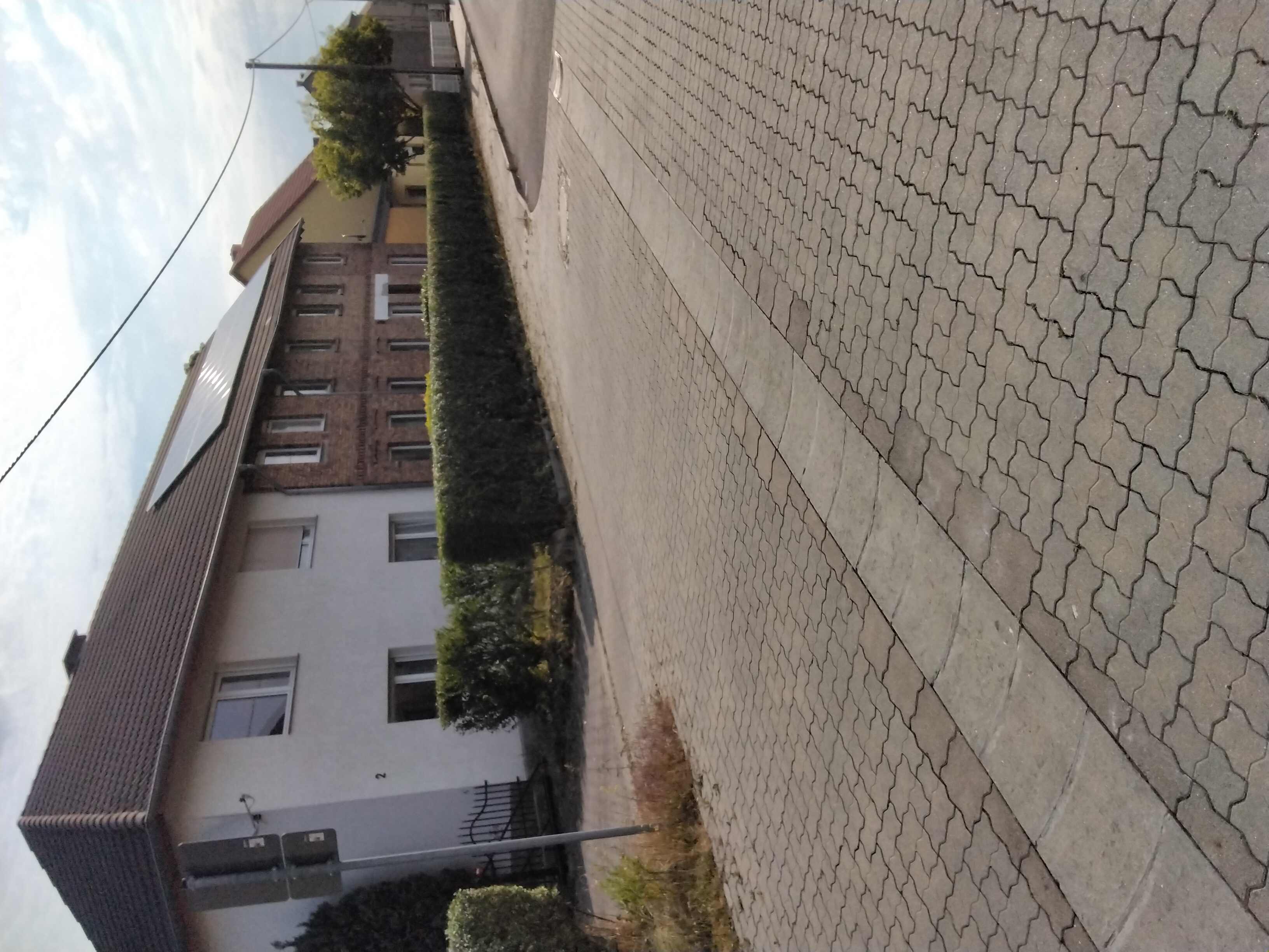 Monteurwohnung - TV - Oberlausitz - Hausfront - Dachsloch