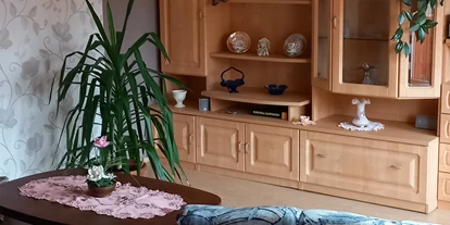 Monteurwohnung - Bettwäsche: Bettwäsche gegen Gebühr - Deutschland - Wohnzimmer  - Ferienwohnung im Südharz am Kyffhäusergebirge
