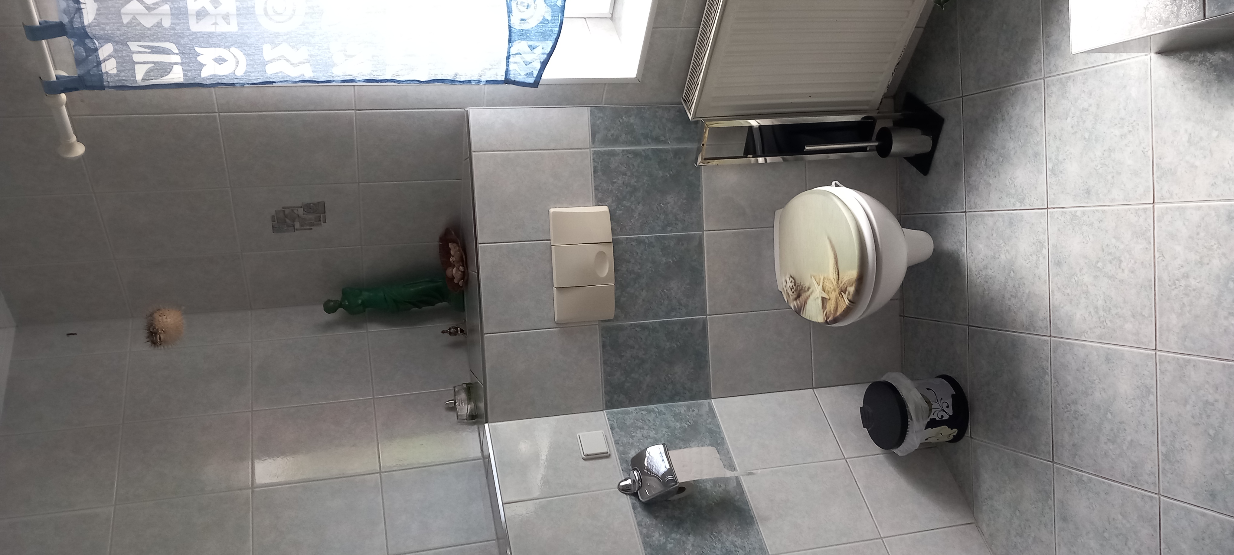 Monteurzimmer: WC  - Ferienwohnung im Südharz am Kyffhäusergebirge