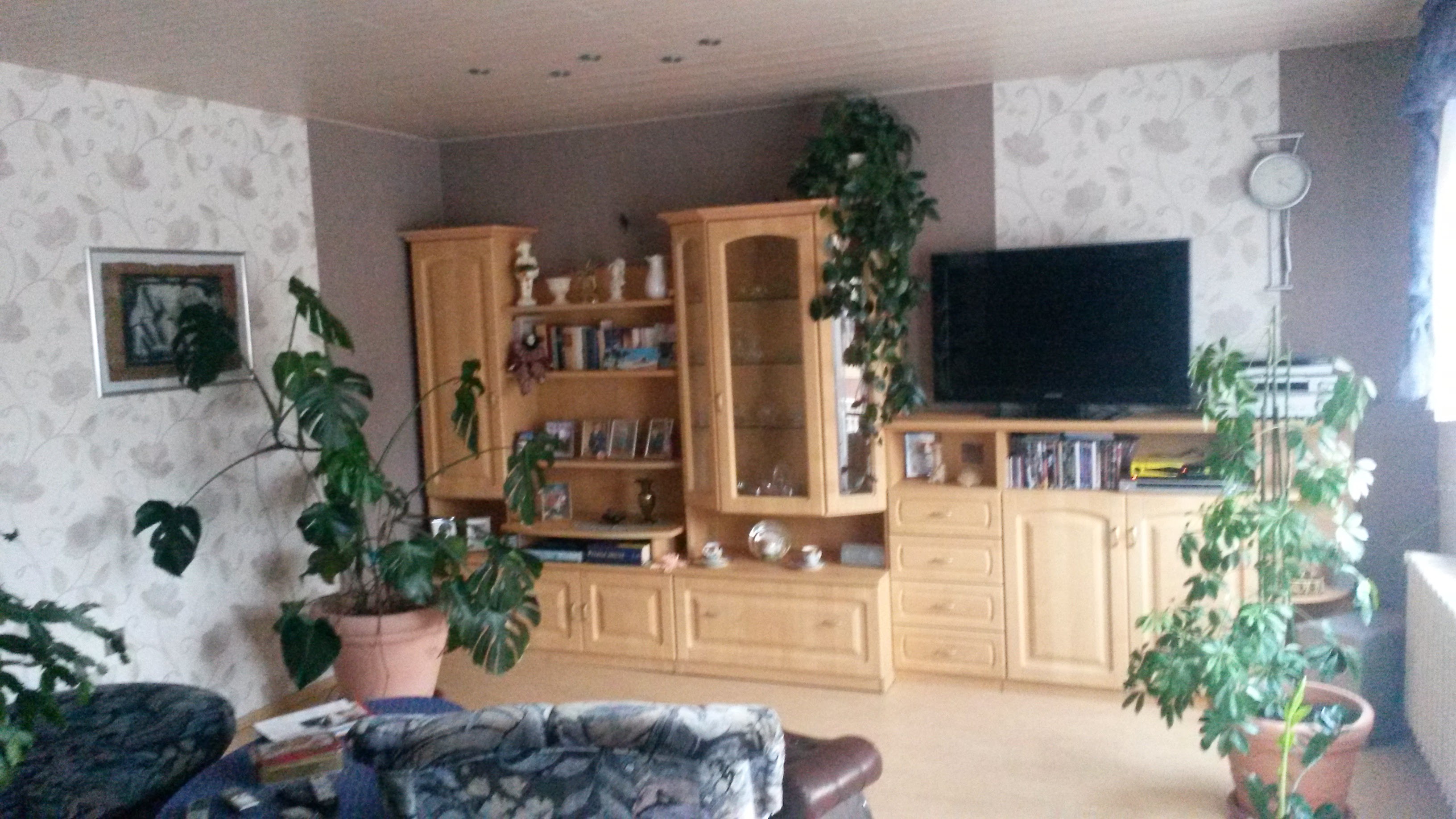 Monteurzimmer: Wohnzimmer  - Ferienwohnung im Südharz am Kyffhäusergebirge