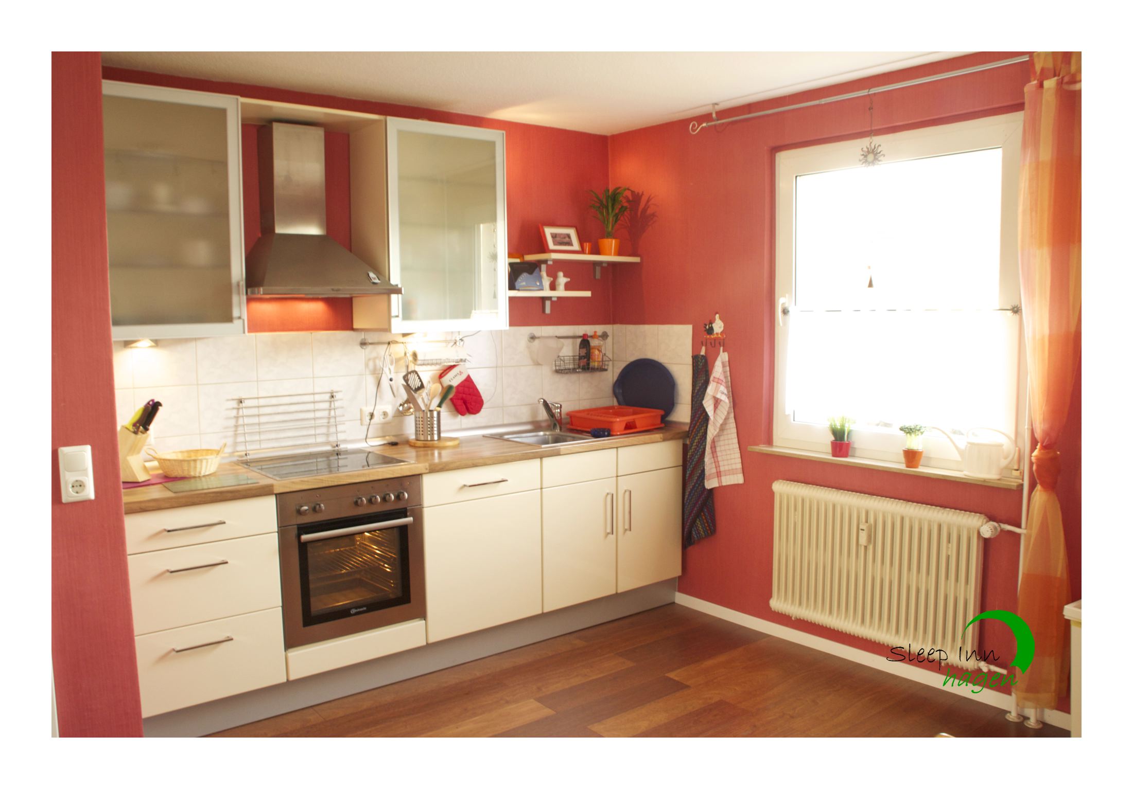 Monteurzimmer: Küche Wohnung Nr. 4 - Sleep Inn Hagen