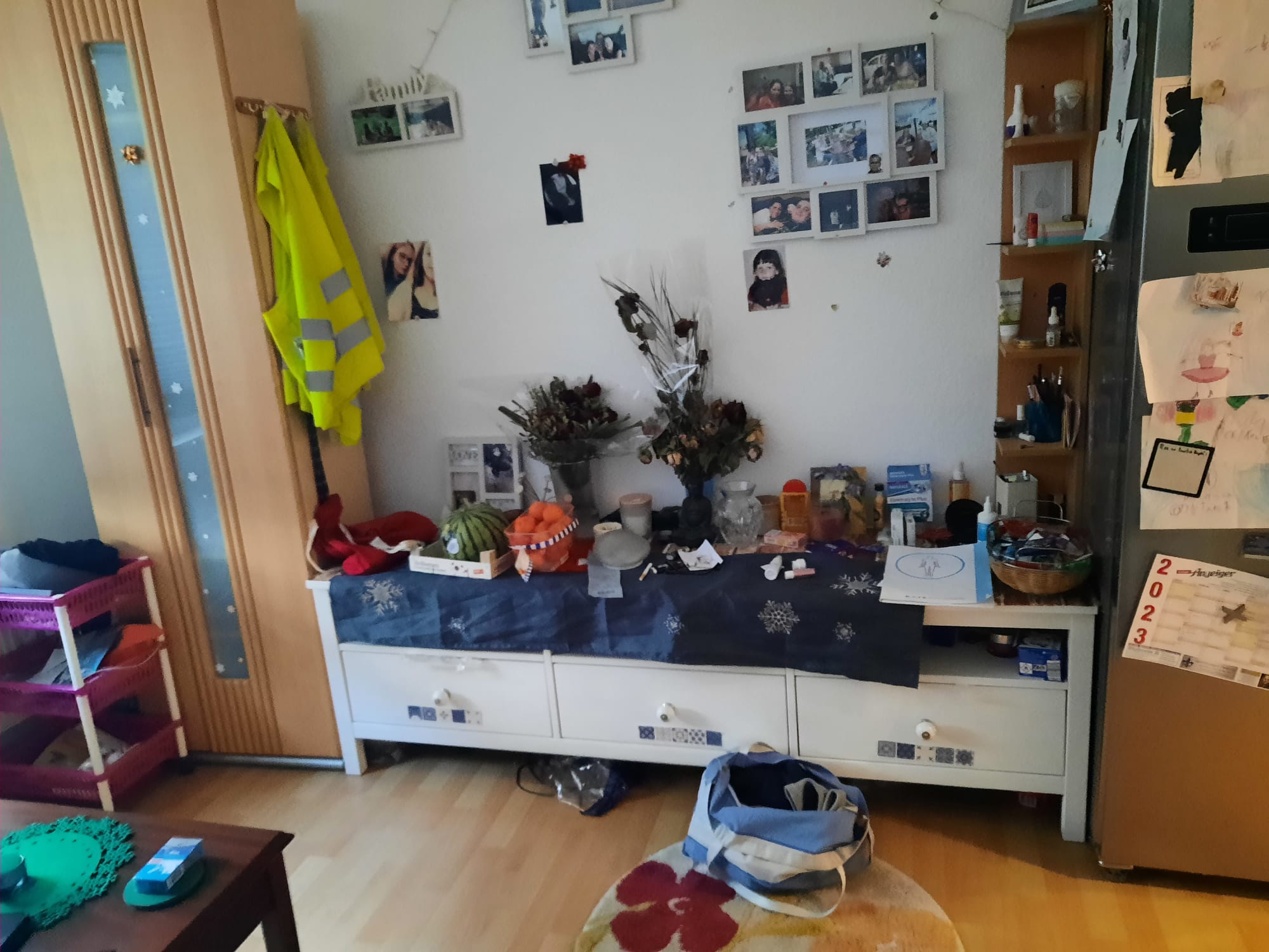 Monteurwohnung - Zimmertyp: Mehrbettzimmer - Heusenstamm - Kelsterbach 1 Zimmer Wohnung mit 4 Betten