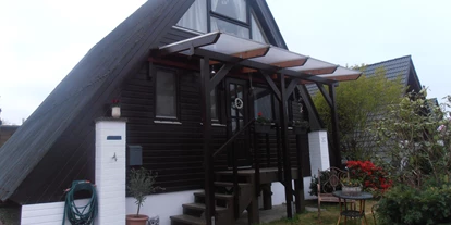 Monteurwohnung - Hund erlaubt - Schleswig-Holstein - Hausfront - Ferienhaus Muschel