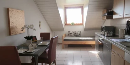 Monteurwohnung - PLZ 85104 (Deutschland) - voll ausgestattete Küche mit Geschirrspüler, Induktionsherd, Microwelle, Toaster, Kaffeemaschine, Wasserkocher...
Hier haben sie  eine weitere Schlafmöglichkeit. - Ferienwohnungen Liebl im Altmühltal