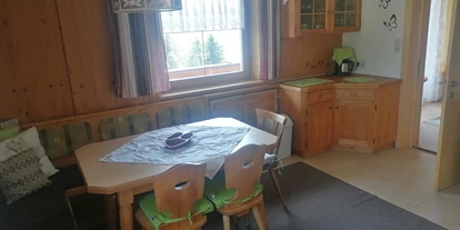Monteurwohnung - Einzelbetten - Tirol - Aufenthaltsbereich  - Schrofelerhof