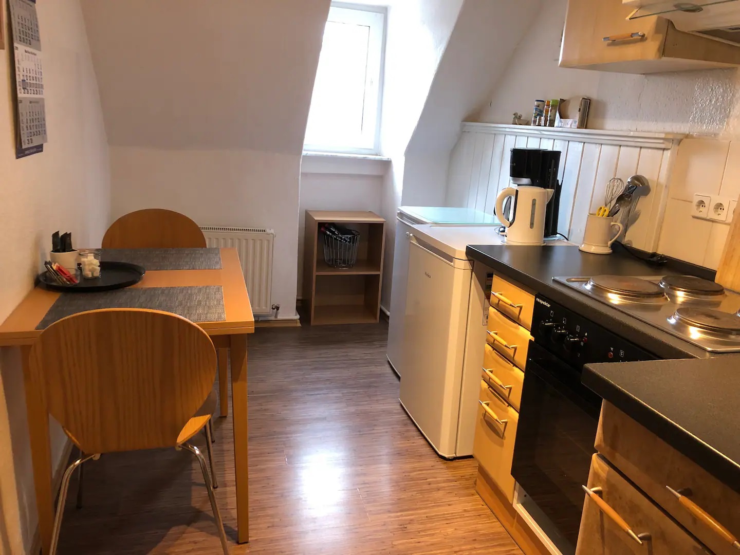 Monteurzimmer: Küche - zum Fuchsbau - Schöneiche bei Berlin Wohnung 6