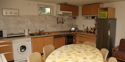 Monteurwohnung - Heilbronn Lauffen am Neckar - Küche der Monteurunterkunft Gemmingen-Stebbach - Monteurzimmer Gemmingen-Stebbach