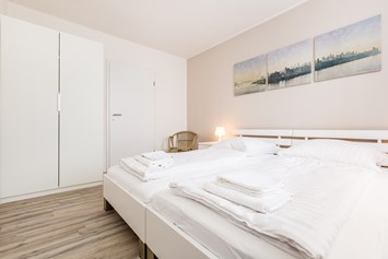 Monteurzimmer: Schlafzimmer, HomeRent Unterkunft in Dormagen - HomeRent in Dormagen, Monheim, Langenfeld, Rommerskirchen