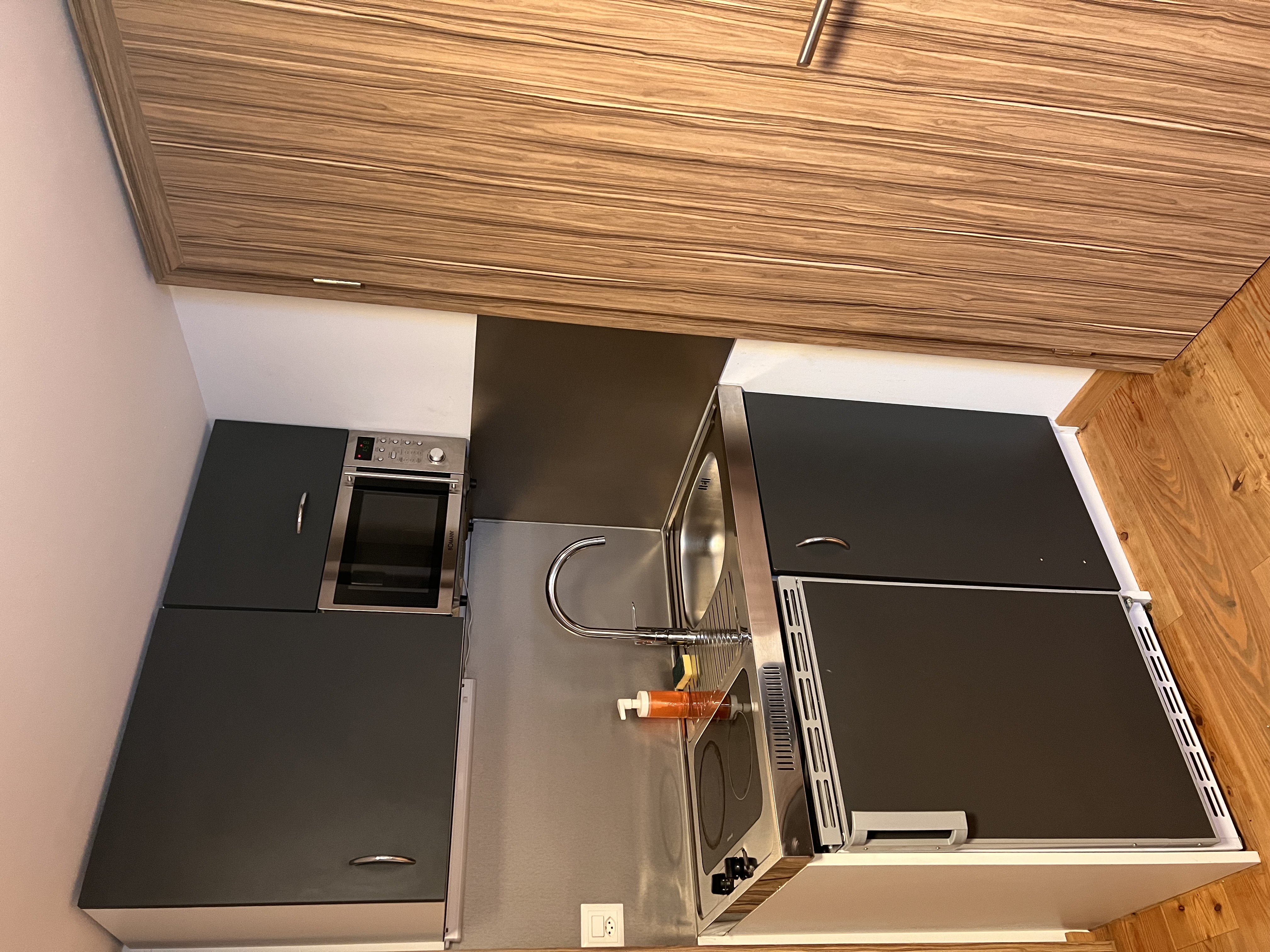 Monteurwohnung - Kühlschrank - Schweiz - Studio Nähe Zug