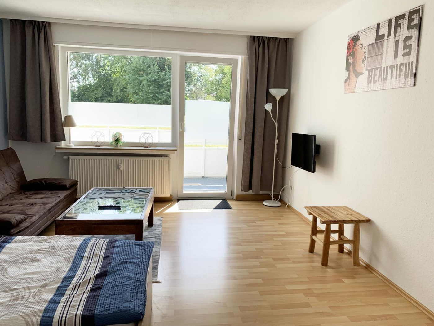 Monteurzimmer: Schlaf-/Wohnbereich, HomeRent Unterkunft in Hemer - HomeRent in Hemer (Sauerland)