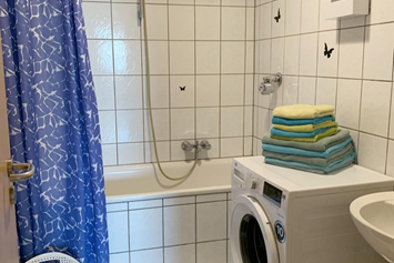 Monteurzimmer: Badezimmer, HomeRent Unterkunft in Hemer - HomeRent in Hemer (Sauerland)