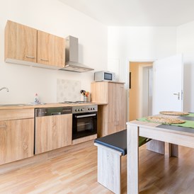 Monteurzimmer: Küche, HomeRent Unterkunft in Düsseldorf - HomeRent in Düsseldorf