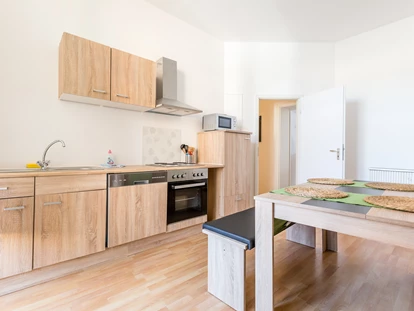 Monteurwohnung - TV - Deutschland - Küche, HomeRent Unterkunft in Düsseldorf - HomeRent in Düsseldorf