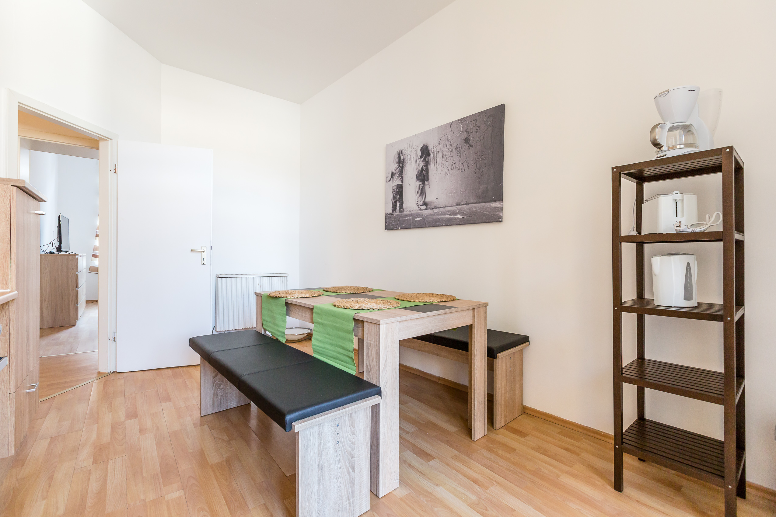 Monteurzimmer: Küche, HomeRent Unterkunft in Düsseldorf - HomeRent in Düsseldorf