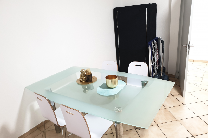 Monteurwohnung - Zimmertyp: Mehrbettzimmer - Niederrhein - Essbereich, HomeRent Unterkunft in Bedburg-Hau - HomeRent in Bedburg-Hau bei Kleve