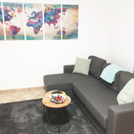 Monteurzimmer: Wohnschlafbereich, HomeRent Unterkunft in Bedburg-Hau - HomeRent in Bedburg-Hau bei Kleve