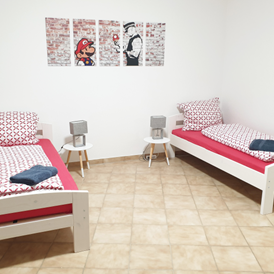 Monteurzimmer: Schlafzimmer, HomeRent Unterkunft in Bedburg-Hau - HomeRent in Bedburg-Hau bei Kleve