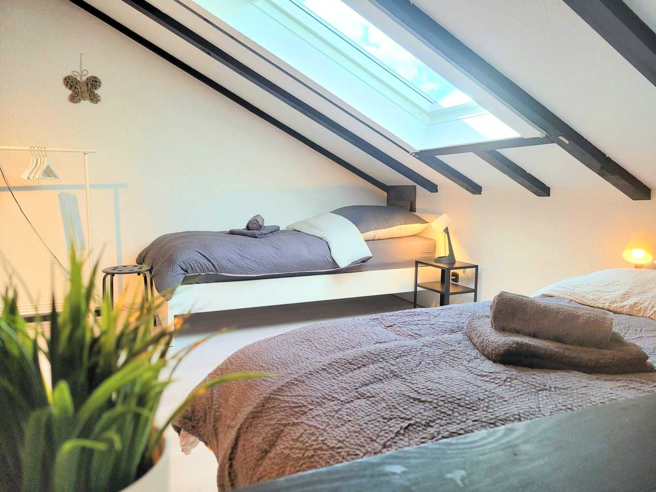 Monteurwohnung - Zimmertyp: Mehrbettzimmer - Hessen - Schlafzimmer, HomeRent Unterkunft in Gedern - HomeRent in Gedern, Brachttal, Ulrichstein Bobenhausen