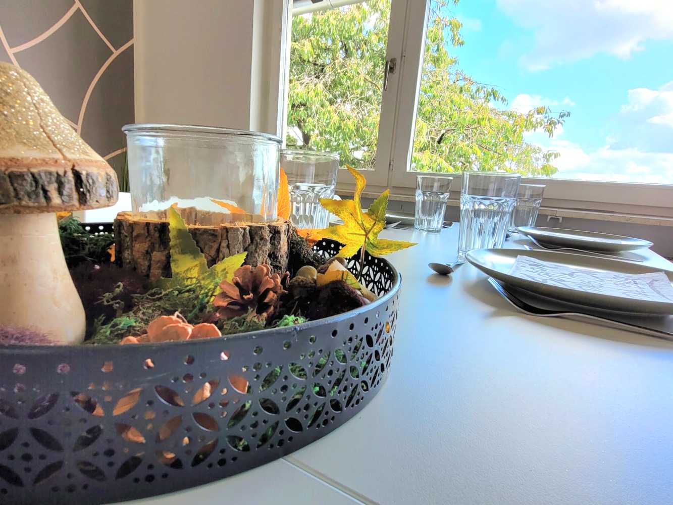 Monteurzimmer: Esstisch, HomeRent Unterkunft in Gedern - HomeRent in Gedern, Brachttal, Ulrichstein Bobenhausen