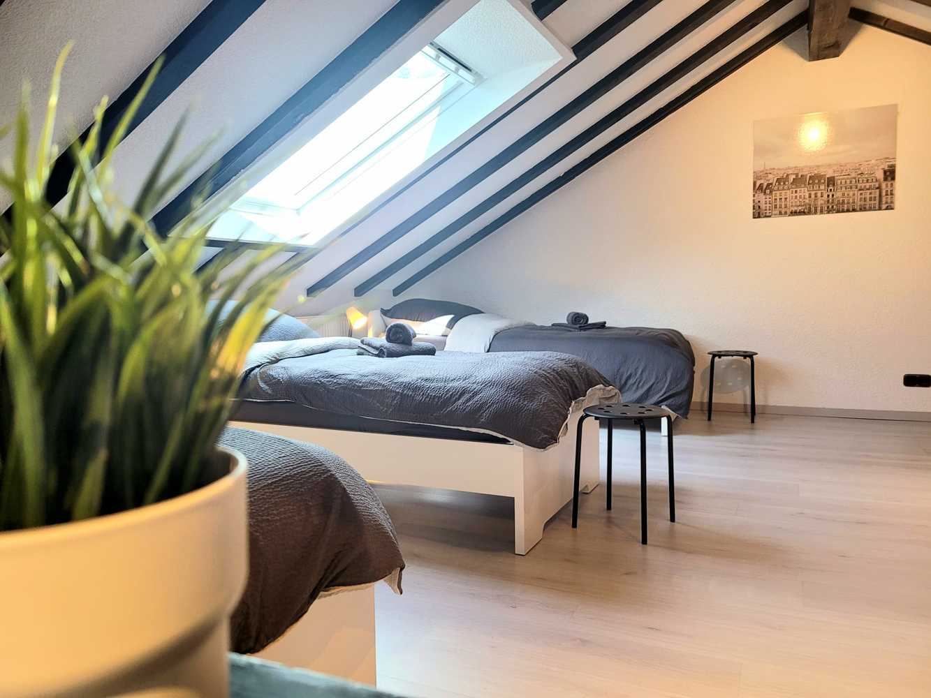 Monteurzimmer: Schlafzimmer, HomeRent Unterkunft in Gedern - HomeRent in Gedern, Brachttal uvm.