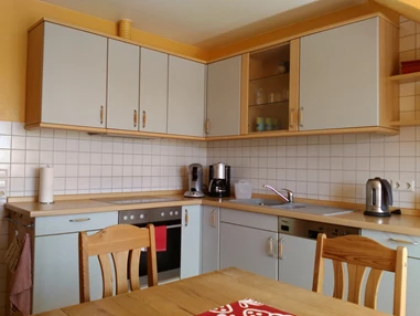 Monteurzimmer: Küche - Ferienwohnung-Nickel, Niemetal