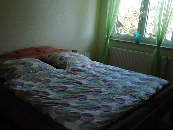 Monteurzimmer: Schlafzimmer 1 - Ferienwohnung-Nickel, Niemetal