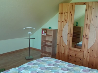 Monteurzimmer: Schlafzimmer 1 - Ferienwohnung-Nickel, Niemetal