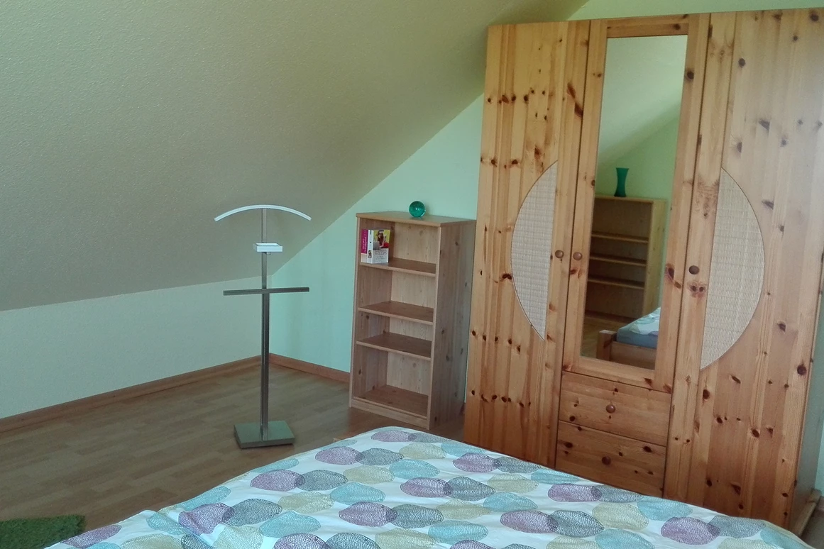 Monteurzimmer: Schlafzimmer 1 - Ferienwohnung-Nickel, Niemetal